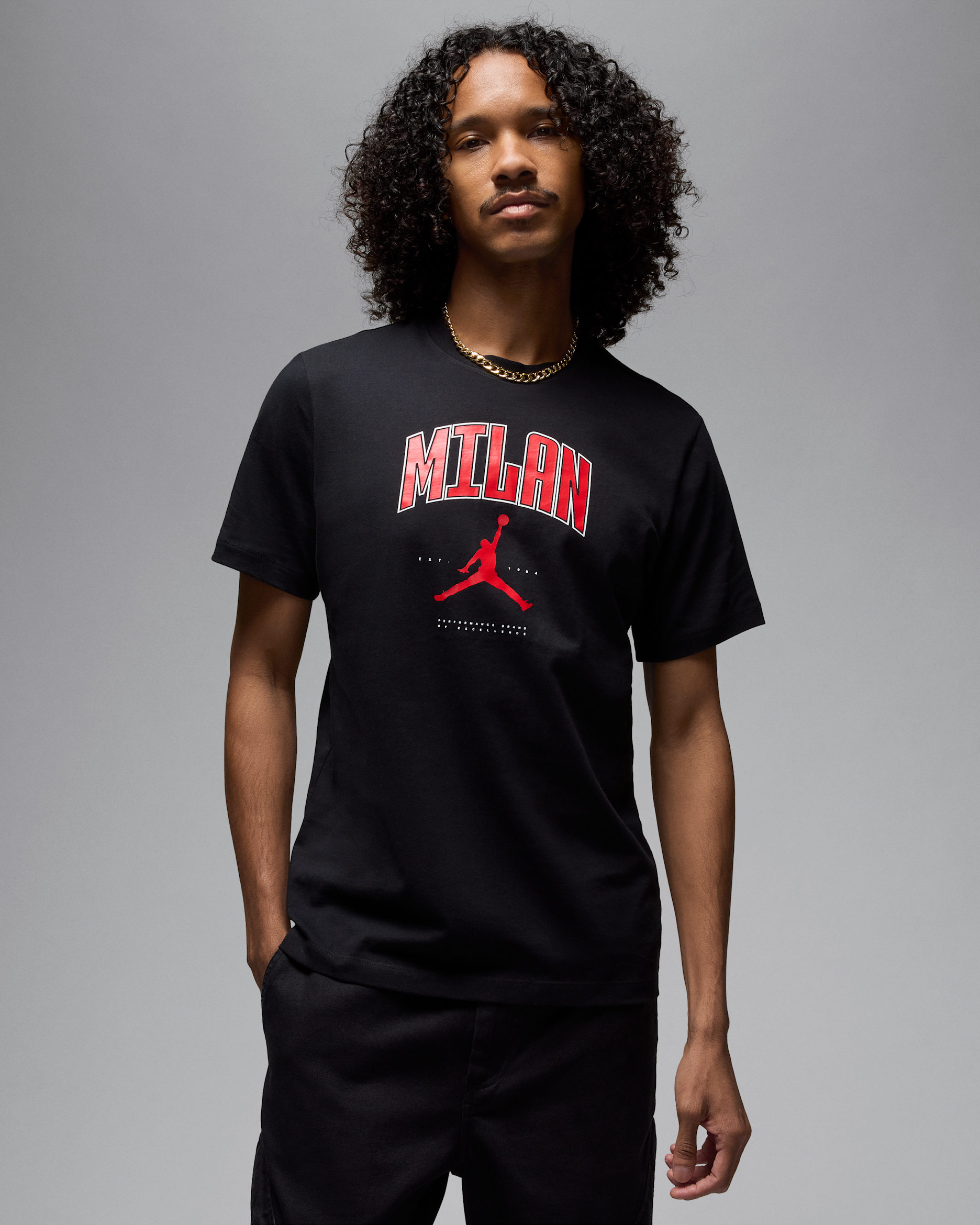 Jordan Milano Erkek Tişörtü. Nike TR